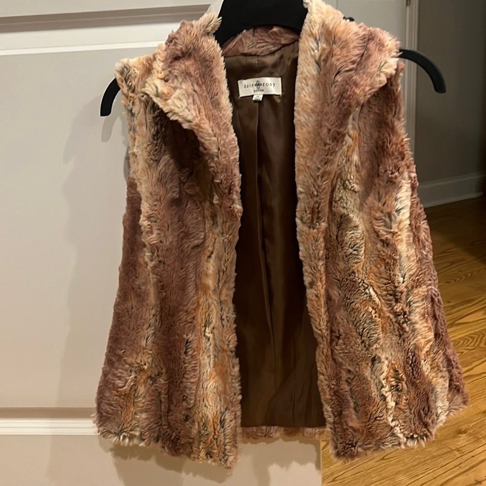 Vest EUC faux fur - Picture 1 of 6
